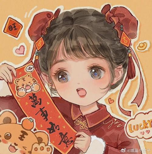 动漫图片##虎年头像##女生头像