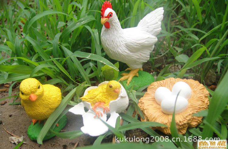 美国safari正品鸡的生长过程高仿真动物模型玩具英文产品说明