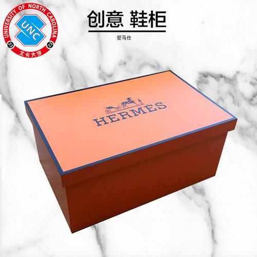 香奈儿收纳盒乔丹爆裂纹鞋盒高跟鞋柜cl爱马仕鞋柜北卡大学