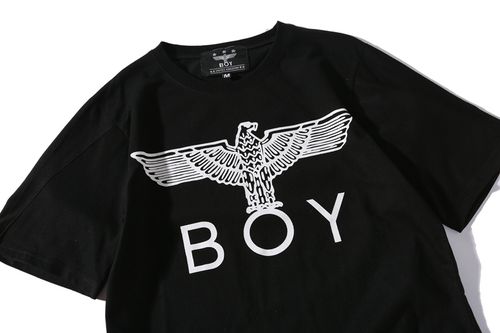 hd1130 潮牌boy老鹰翅膀t恤