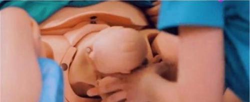 女性顺产生娃是咋生的一组模型图了解顺产全过程看完心疼妈妈
