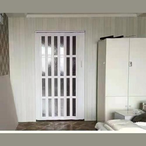 卧室pvc豪华折叠门 豪华pvc折叠门 厂家销售 华之扉折叠门