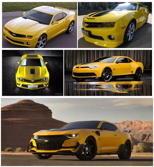 在前五部变形金刚电影中大黄蜂的主要车型基本都是新版科迈罗