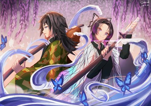 看到义勇x蝴蝶忍瞬间i了,第一.