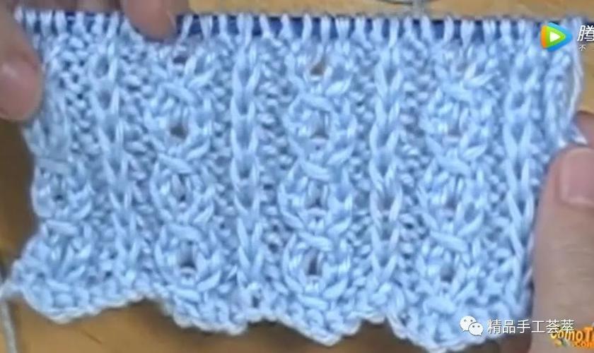 老外视频从头开始教你一种铜钱花的织法