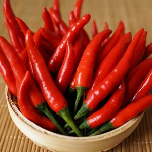 小米辣椒新鲜蔬菜红辣椒特辣四川朝天椒小线椒 5斤装