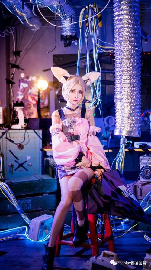 cos王者荣耀公孙离无限星赏官cos正片奶狮