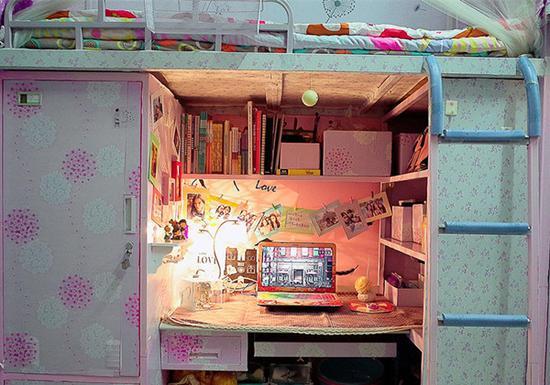 艺术院校女生宿舍装扮风格美极了