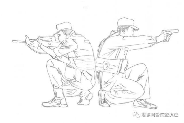 库尔勒女警用漫画记录全警实战大练兵