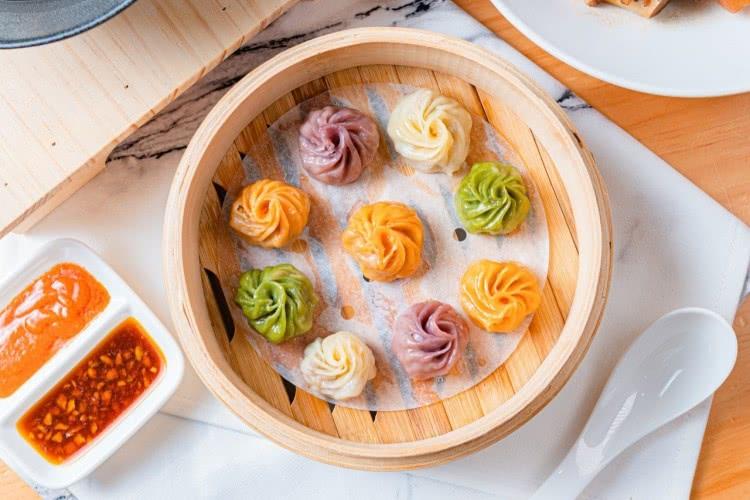 果蔬珍珠小笼包