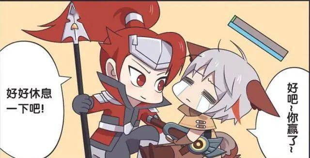 王者荣耀漫画:守约凭借小蛮腰去逃跑,结果还是被韩信抓住?