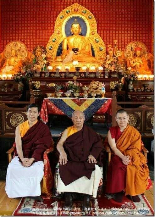 皈依萨迦无变金刚法王子