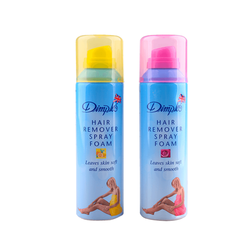 wiwen的美妆店美妆店 wiwen 蒂普莱丝脱毛膏泡沫喷雾润肤 dimples