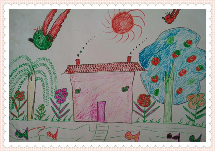 小天使幼儿园第七届"环保手工,绘画"作品评选活动!――《绘画作品》