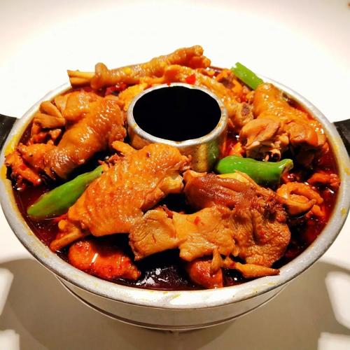 58元享【当阳正宗郭场火锅鸡】套餐,郭场火锅鸡 ,配菜(白菜,海带,米