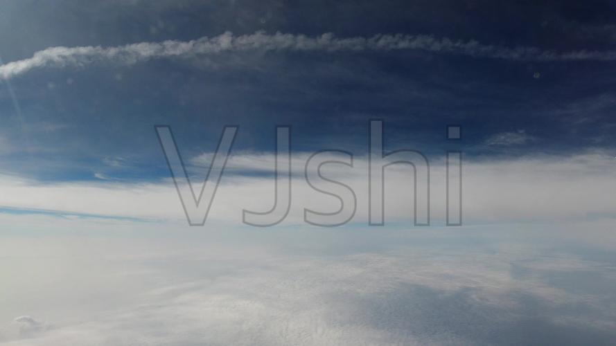 飞机拍摄云高空云云海飞机拍摄