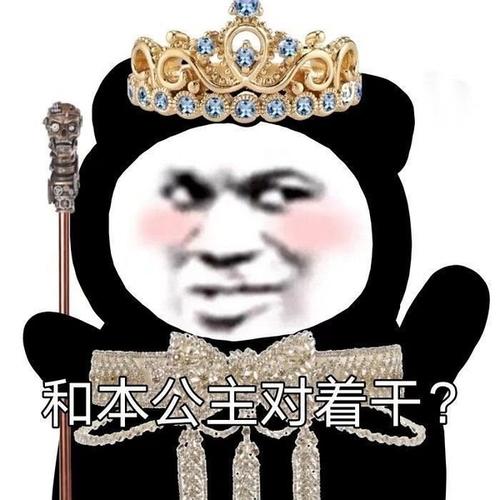 求公主怼人高冷表情包