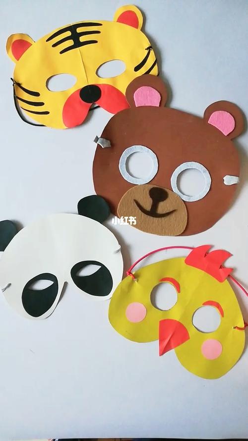 面具 角色扮演道具 小熊老虎小鸡熊猫蜘蛛侠_面具_蜘蛛侠_角色扮演