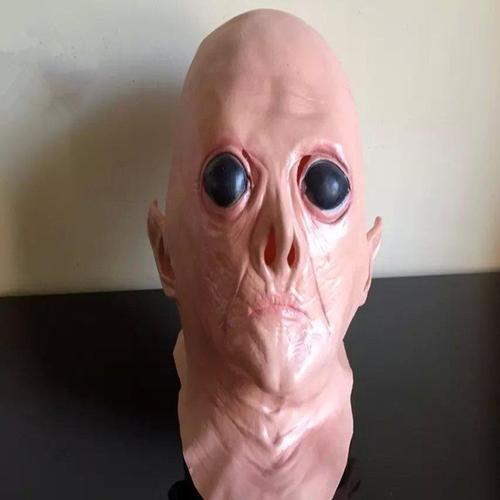万圣节爆款外星人面具恐怖头套酒吧鬼屋装扮道具【满50个包邮】