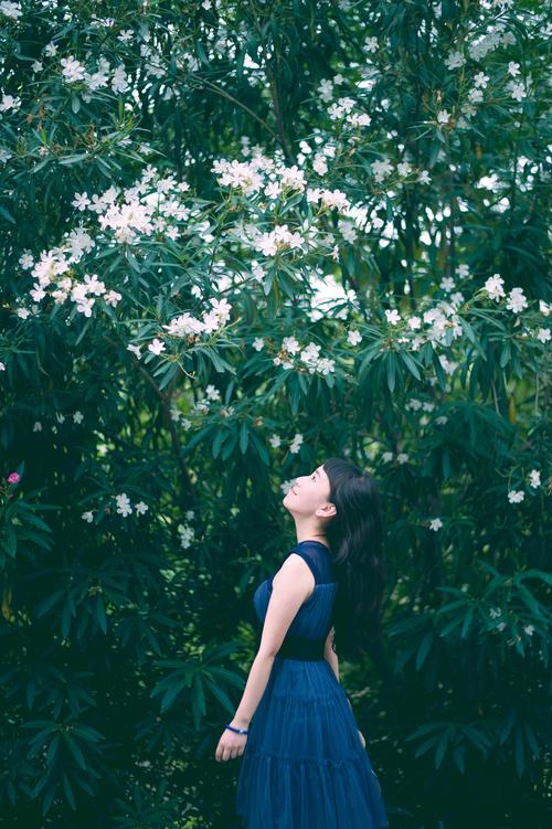 笑靥如花