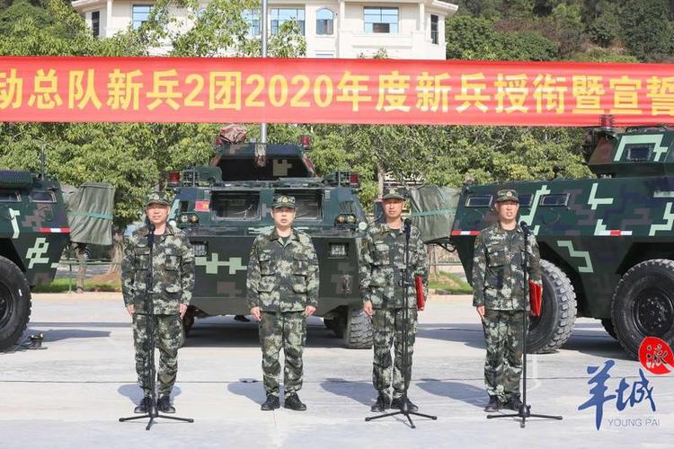列兵同志,请入列!武警第二机动总队某支队举行新兵授衔仪式