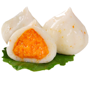 台湾风味蟹籽包240g蟹黄包澳式豆捞火锅食材关东煮海鲜丸子蟹籽包
