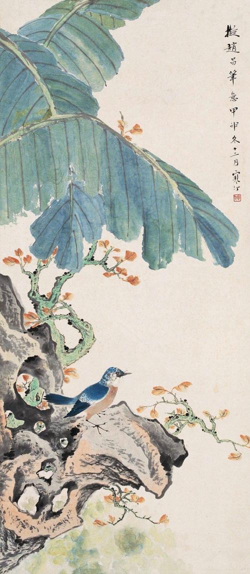 江寒汀花鸟作品(二)