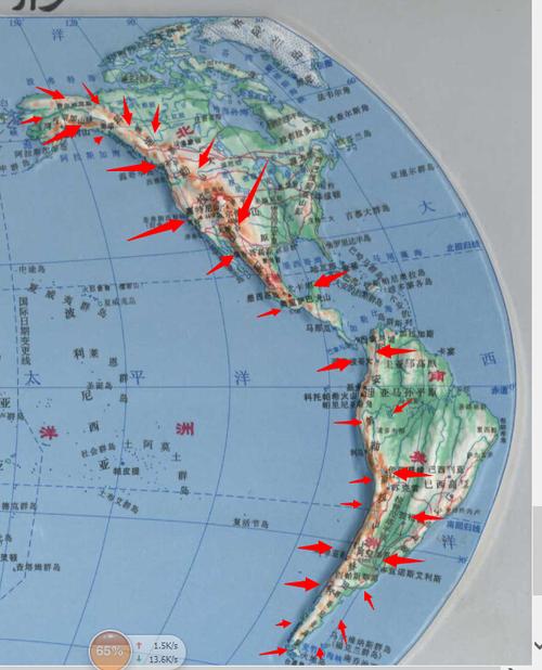 世界上最长的山脉科迪勒拉山脉加落基山脉