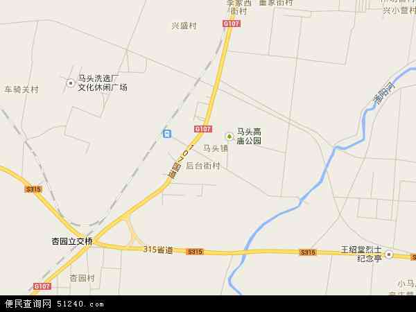 马头镇地图 - 马头镇电子地图 - 马头镇高清地图 - 2021年马头镇地图