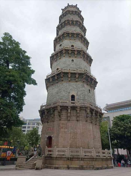 文光塔-"潮阳文光塔,一直以来的标志性古建筑,这地.