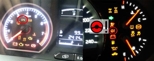 "eps"灯点亮一般是电动助力系统故障,如果伴随方向盘转向沉重,转向