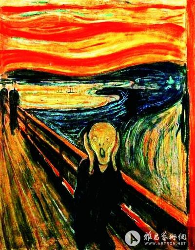蒙克作品《呐喊》