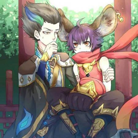 李元芳和狄仁杰情侣头像