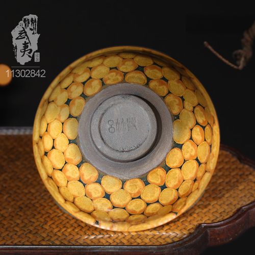 建盏大师吕竹兴官帽黄金甲