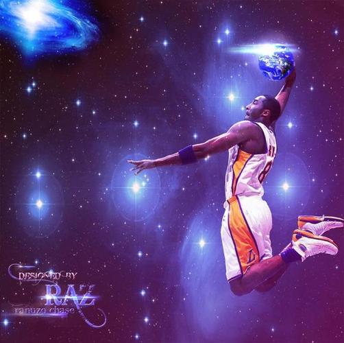 科比霸气扣篮特效图集