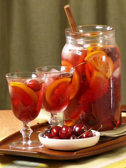 西班牙进口甜红酒桑格利亚酒果酒甜葡萄配制酒sangria汽酒1000ml