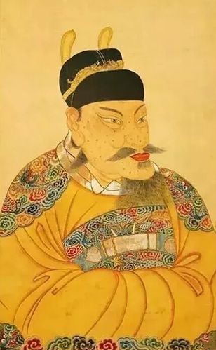 明太祖 朱元璋画像 台北故宫博物院藏