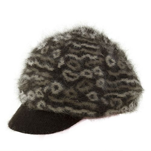 【盛锡福服饰旗舰店】盛锡福帽子秋冬女帽新款兔毛带.