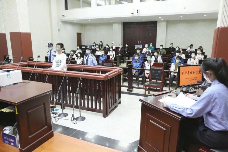 模拟法庭"活动,团市委,妇联,家事少年保护员,家长和学生代表等参与