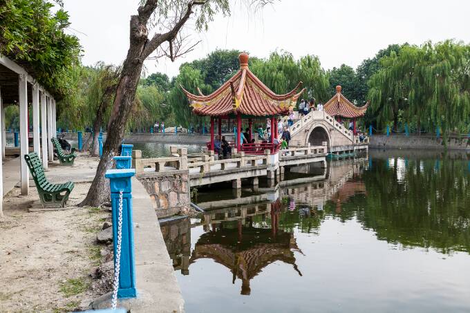 其它 美好的记忆——目澜洲 写美篇 目澜洲是盛泽最早的公园,我从小在