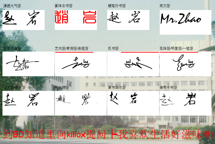 帮帮忙 帮我设计一个艺术签名!赵岩! 谢谢!