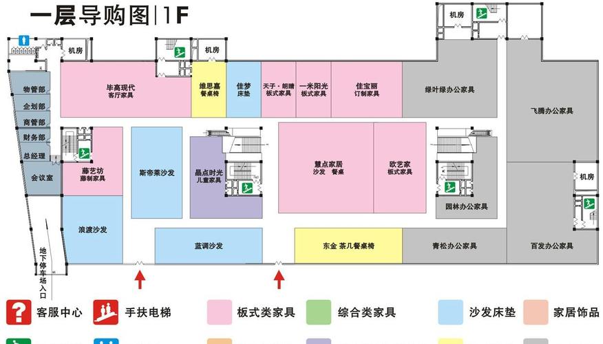 最新百货商场平面图设计效果图