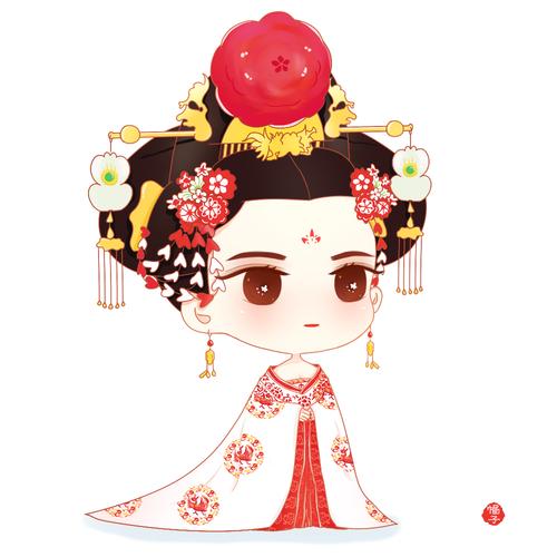 武媚娘造型q版