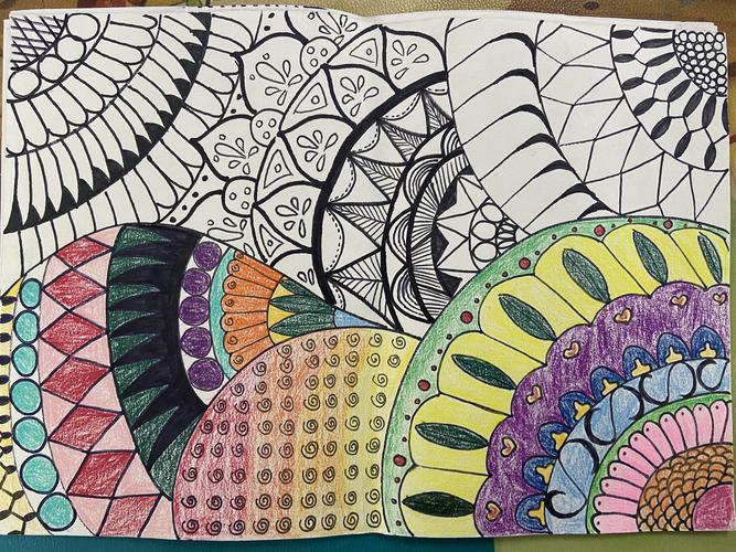 线描装饰画社团