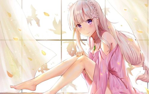 动漫壁纸:《从零开始的异世界生活》艾米莉亚~④特辑