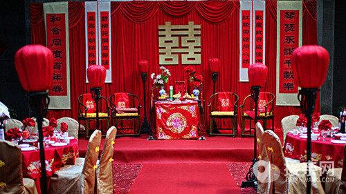 结婚拜天地堂室供桌的规格讲究