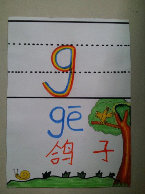 制作拼音卡片