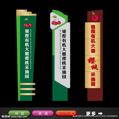 采摘园导示牌图片