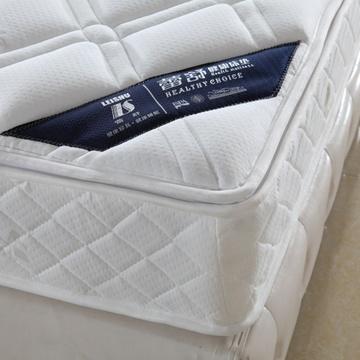 蕾舒leishu乳佳宝 精钢弹簧进口天然乳胶床垫(白 180x200cm)