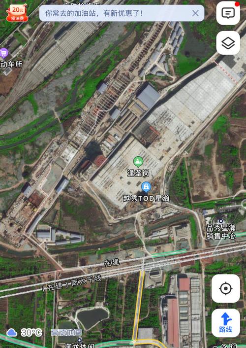 22号线准地铁站"陈头岗",去陈头岗要走半小时